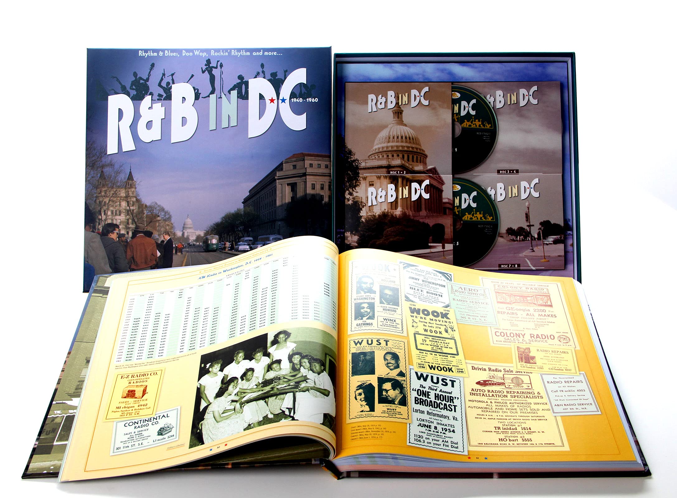 R&B in Dc 1940-1960-Rhythm & Blues,Doo Wop,Roc