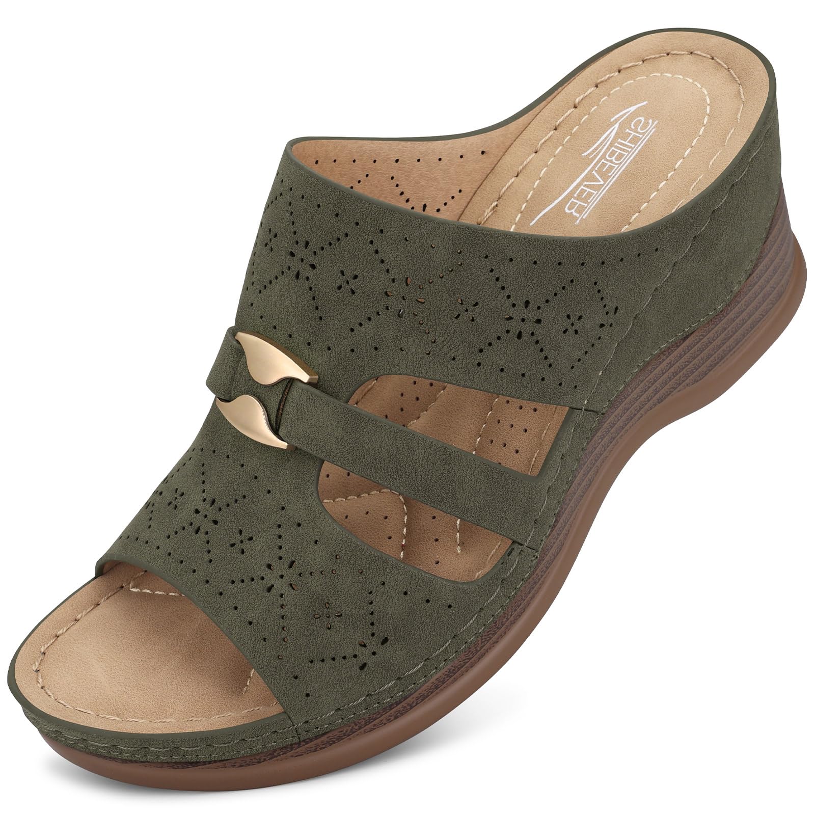 Women Sandals Summer Boho Casual Flat Ankle T-Strap Thong Elastic Comfortable Flip Flops Beach Shoes Sandal