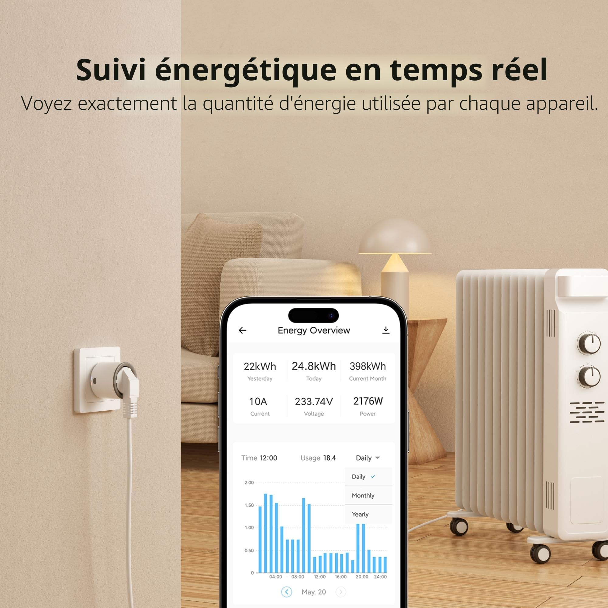 SONOFF S60ZBTPF Zigbee Smart Plug (Requires Zigbee Gateway) – Remote Control, Energy Monitoring, Timer Schedules, Overload Protection, Zigbee Repeater, Compatible with eWeLink App-2 Pack