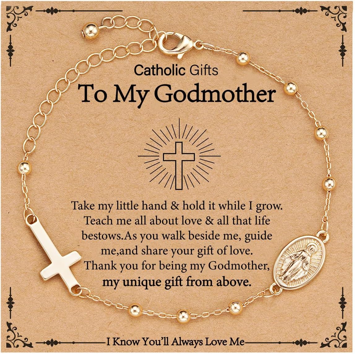 Catholic Virgin Mary Cross Bracelet Gifts for Girls Kenya Ubuy