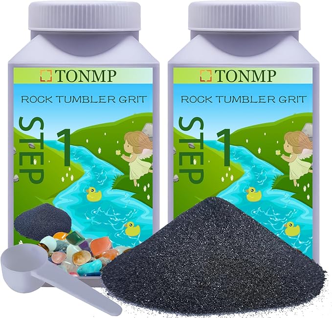Tonmp 6 LBS Step1 60 Grit Rock Tumbler Grit Silicon