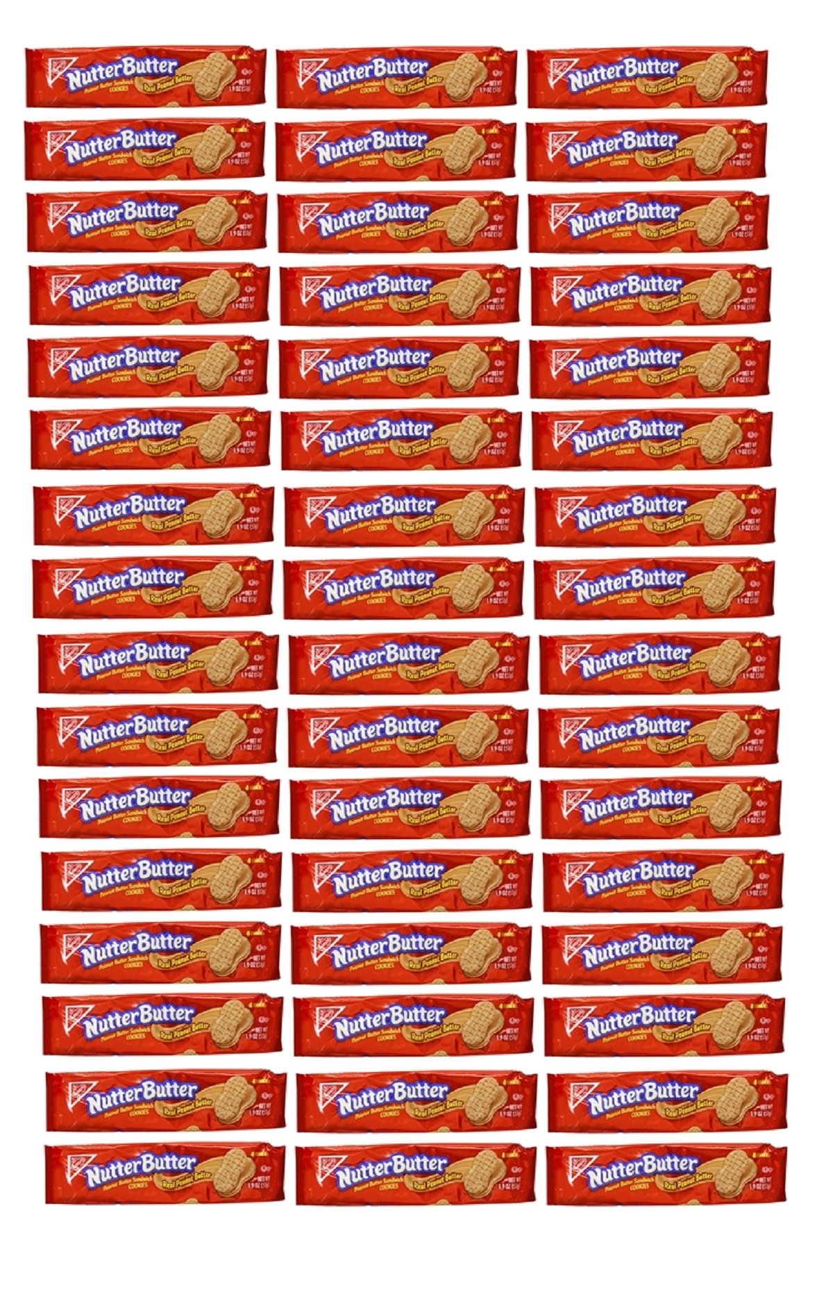 NABISCONutter Butter Cookies - 1.9 Ounce - 24 Count (Pack of 2; 48 count total)