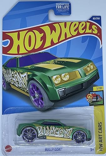 Hot Wheels 2022 - Bully Goat - HW Art Cars 110 Verde #62250