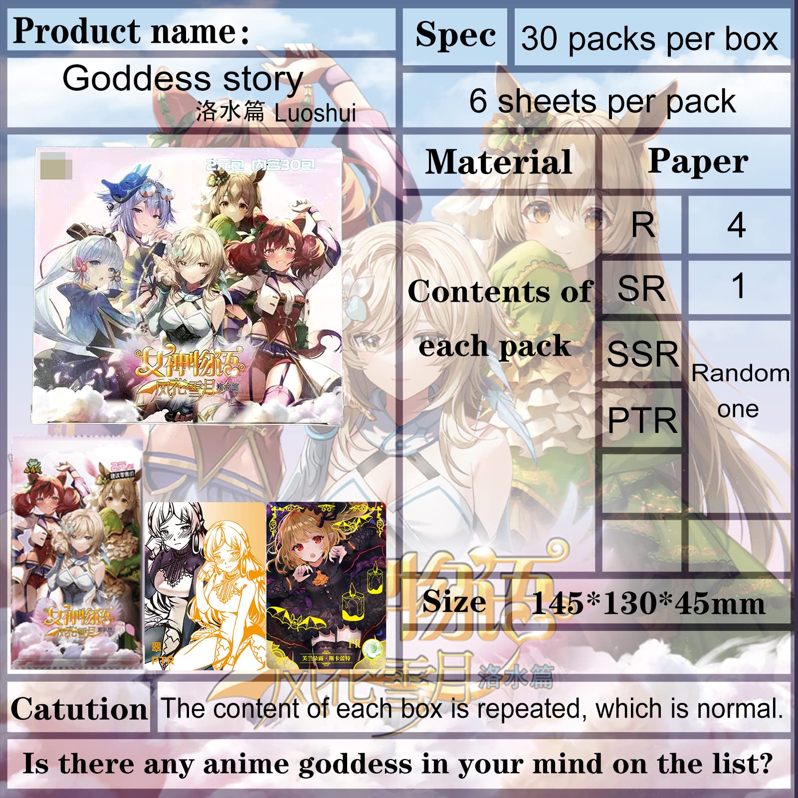 Waifu Cartes Goddess Story Waifu Toutes Les SéRies TCG CCG Booster Box Anime Girls SéRie De Cartes à Collectionner Goddess Story TCG SSR Collection Cartes à Jouer Jouets De Table (NS2-8)