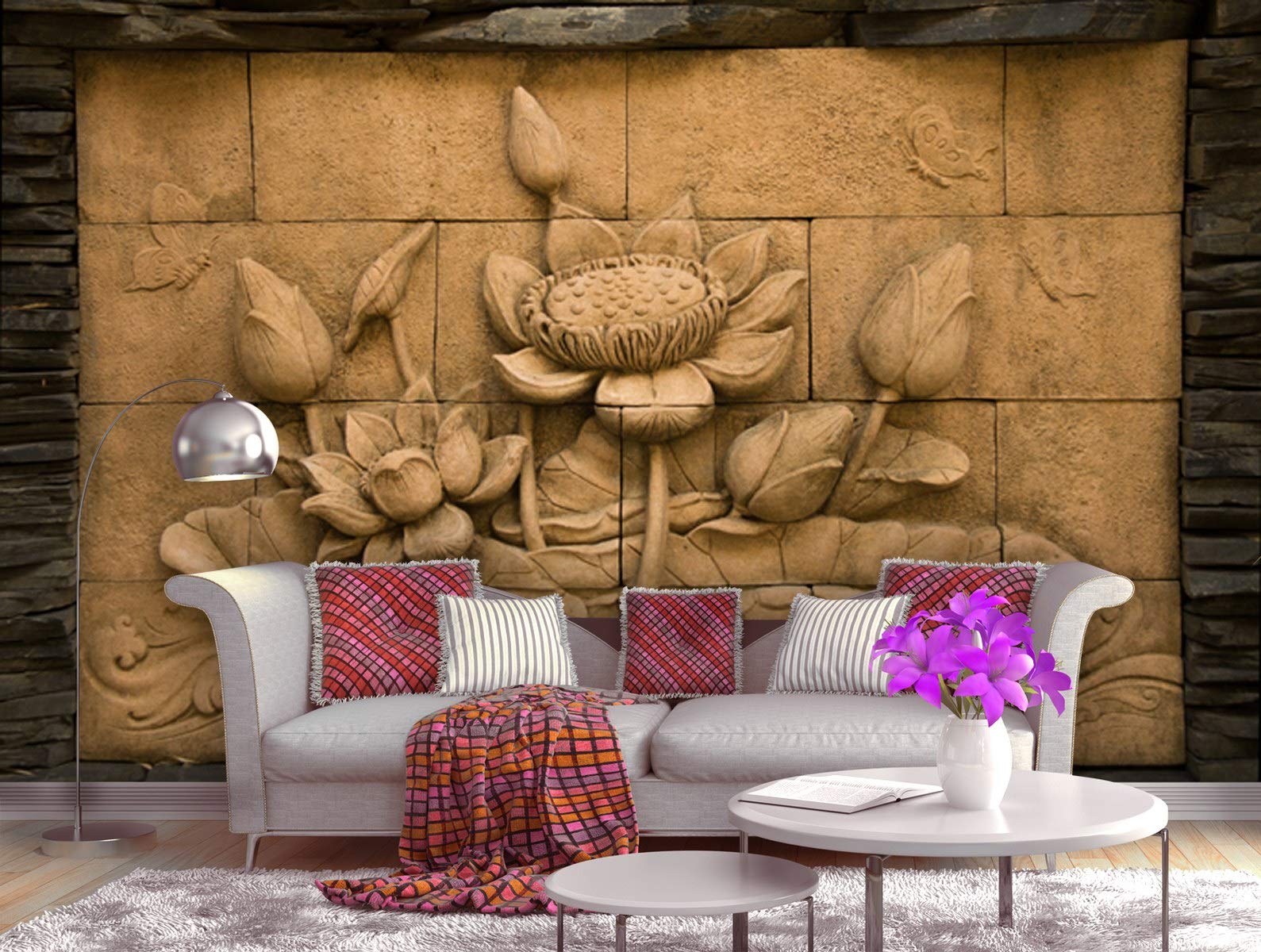 See full amazon price history chart for 999STORE 3D Stones Wall and Flowers Mural Wall Paper for Wall Decor Home (Non Woven_9x12 Feet_Brown) 999STORE 3D Stones Wall and Flowers Mural Wall Paper for Wall Decor Home (Non Woven_9x12 Feet_Brown) (B07Q3JTYCG) Amazon Price History, Amazon Price Tracker