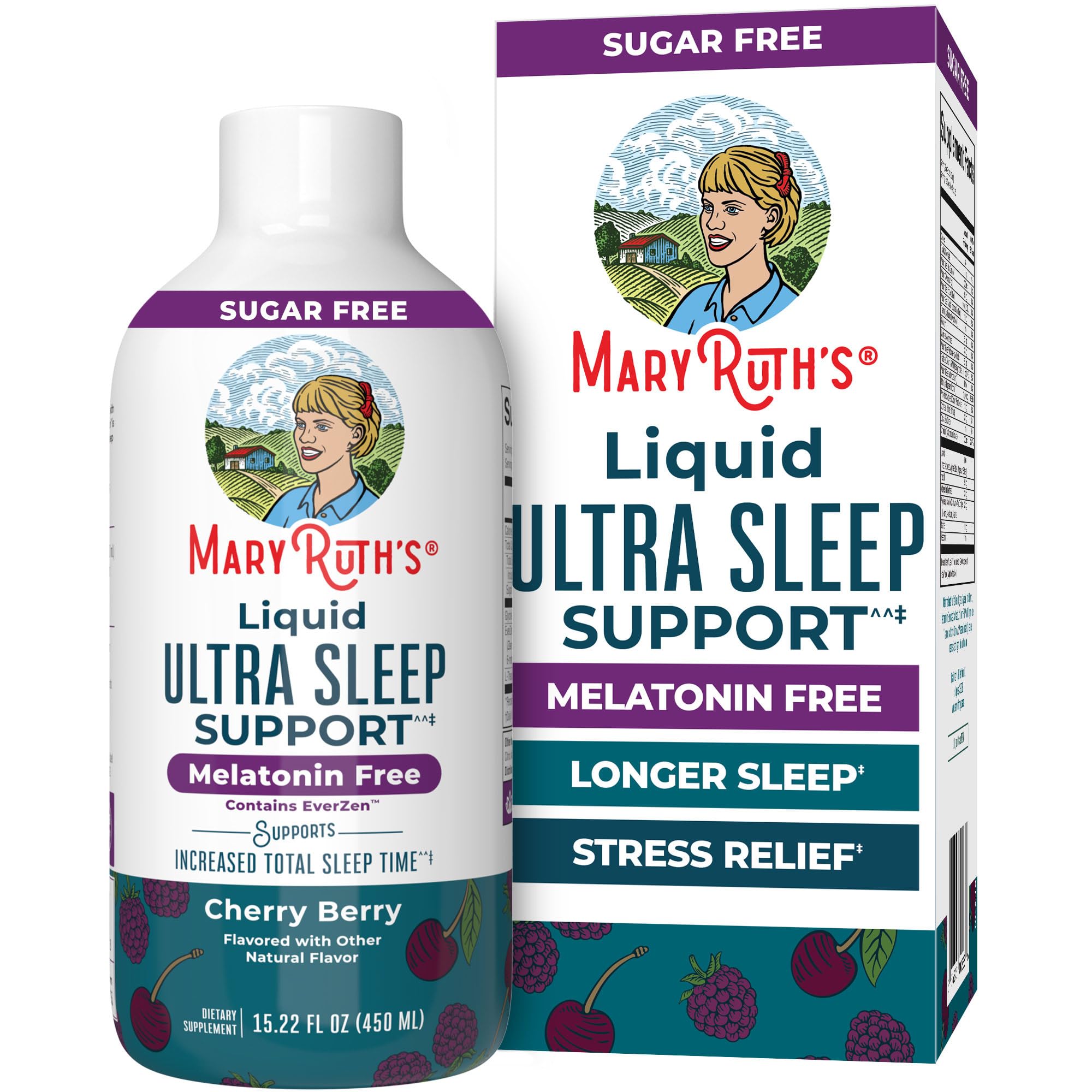 MARYRUTH'S Liquid Ultra Sleep Support, No Melatonin