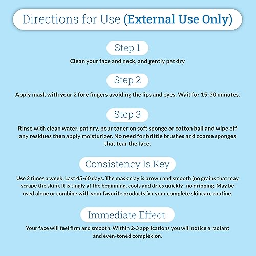 Miniatura 4 de Máscara facial ajustada para el cuidado de la piel: ilumina, exfolia, nutre, levanta, promueve la piel uniforme y el brillo natural. Ingredientes