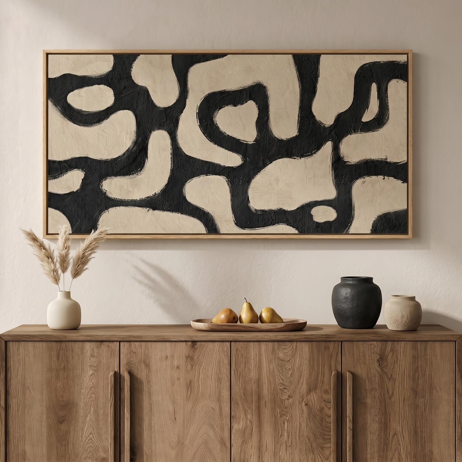 Modern Abstract Horizontal Canvas Extra Large