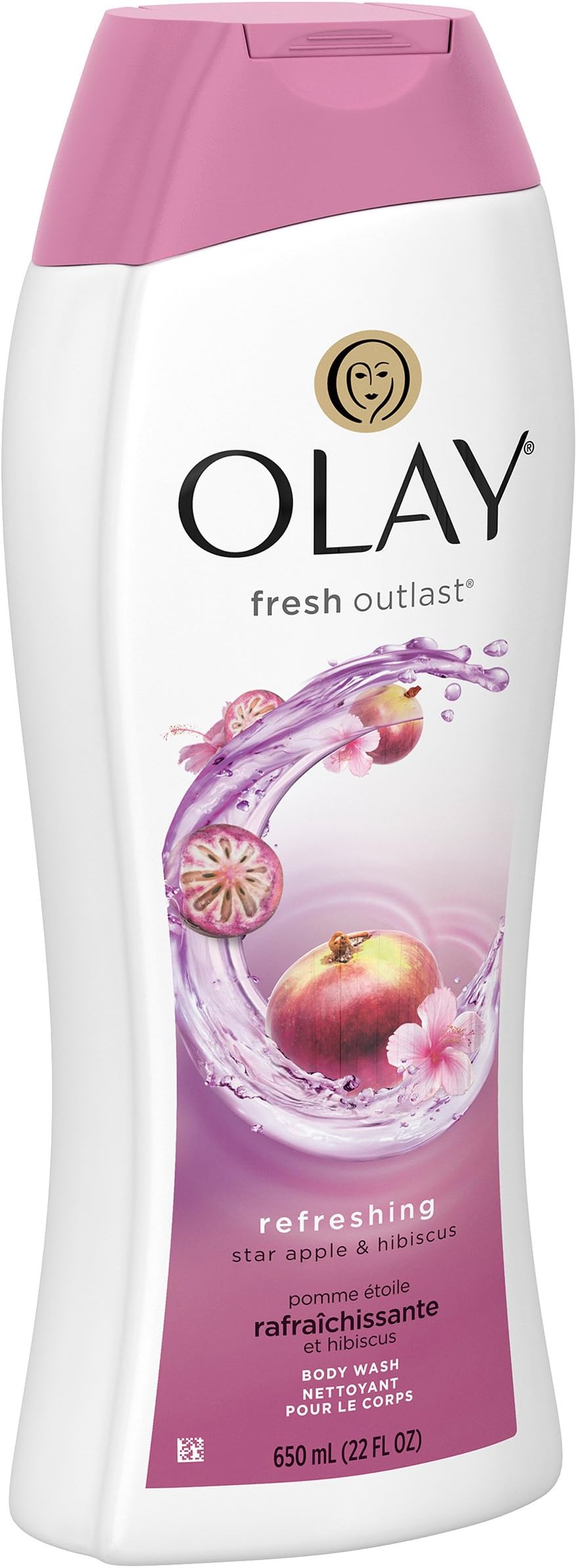 Fresh Outlast Star Apple Hibiscus Body Wash, 22 fl oz