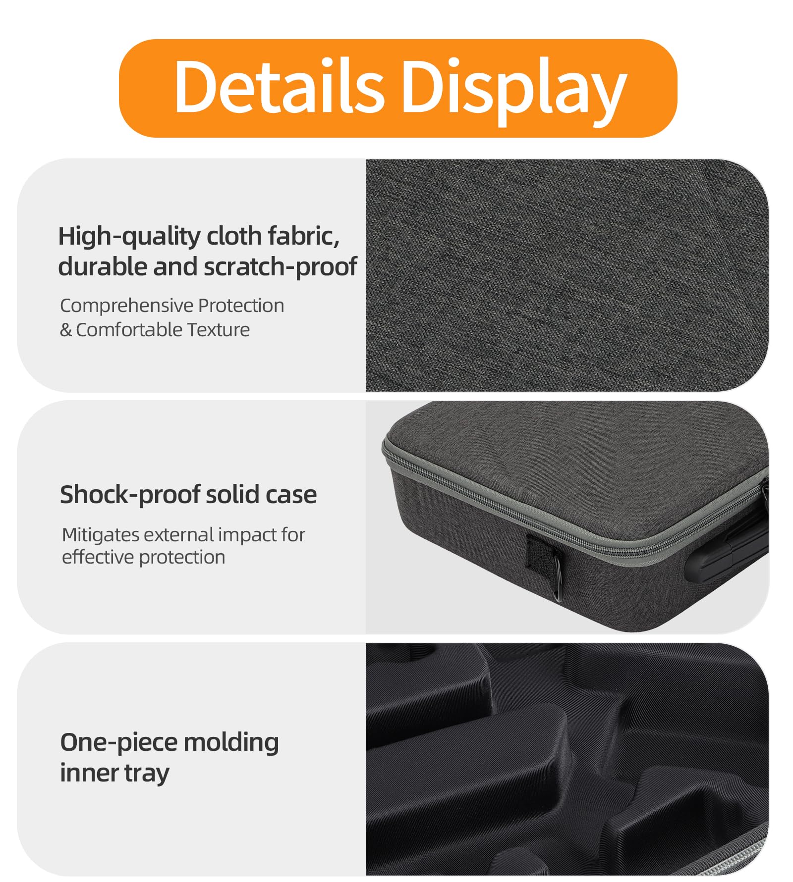 Custodia multifunzionale per DJI RS4 con tracolla borsa portatile borsa stabilizzatore cardanico antiurto custodia rigida