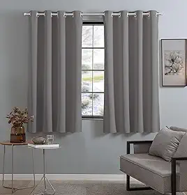 Cortina Tecido Blackout Corta Luz 80% 2,70 X 1,60m (Cinza)