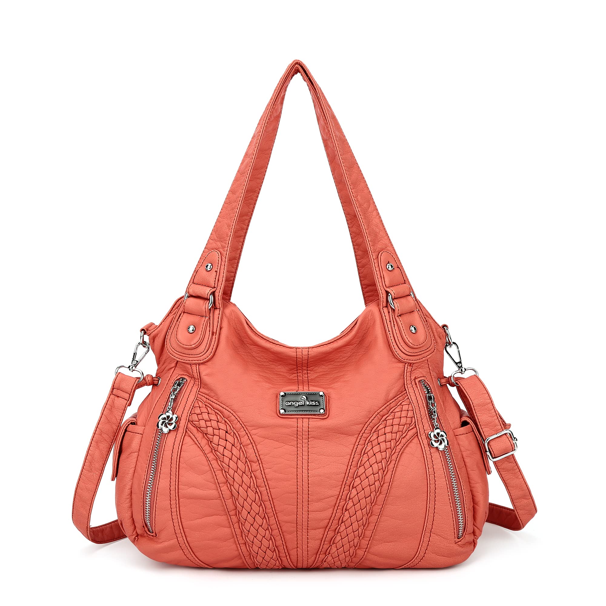 Angelkiss Handbags for Women Waterproof Top-Handle Satchel Shoulder Bags 1555