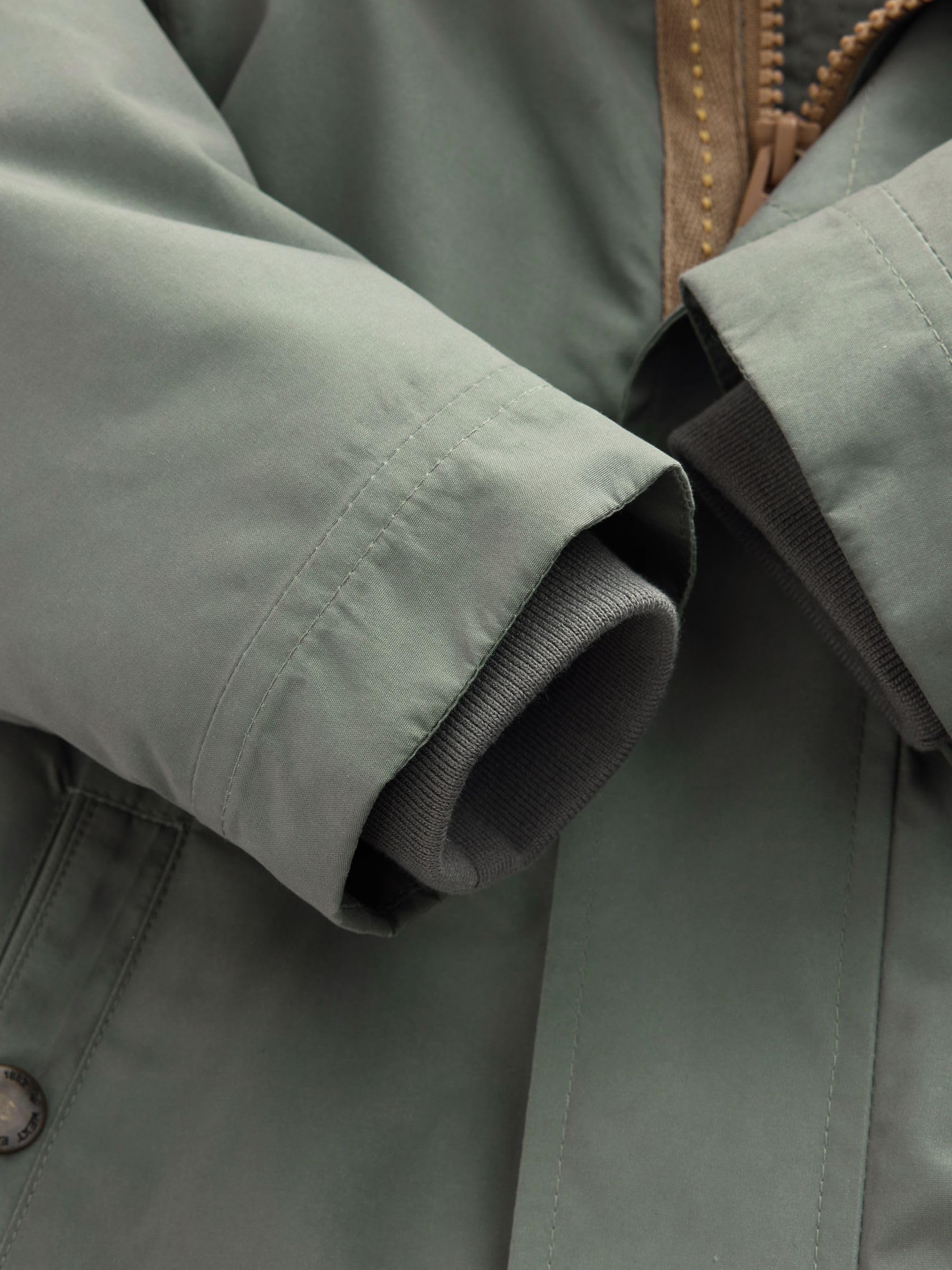 NEXT Jungen Wasserdichter Parka mit Borgfutter