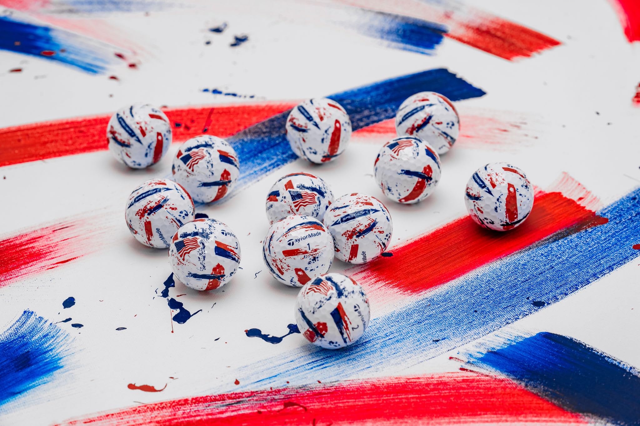 TaylorMade SpeedSoft Golf Balls, Maximum Distance with Ultra-Soft Feel, Perfect for Off The Tee and Around The Green