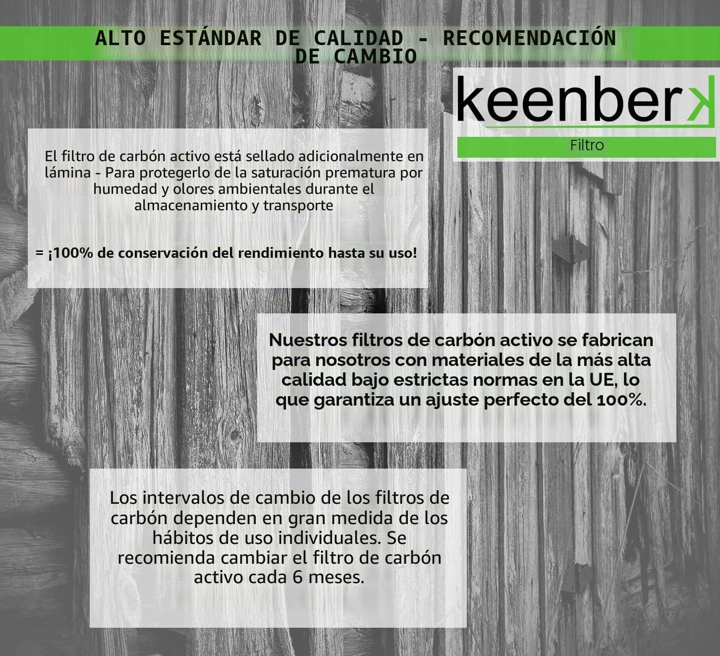Filtro de carbón activado - Apto para campanas Bosch, Siemens, Neff LZ55651, LZ55650, DHZ5316 - Accesorios para campanas con sistema de recirculación de aire - Pack de 2 unidades
