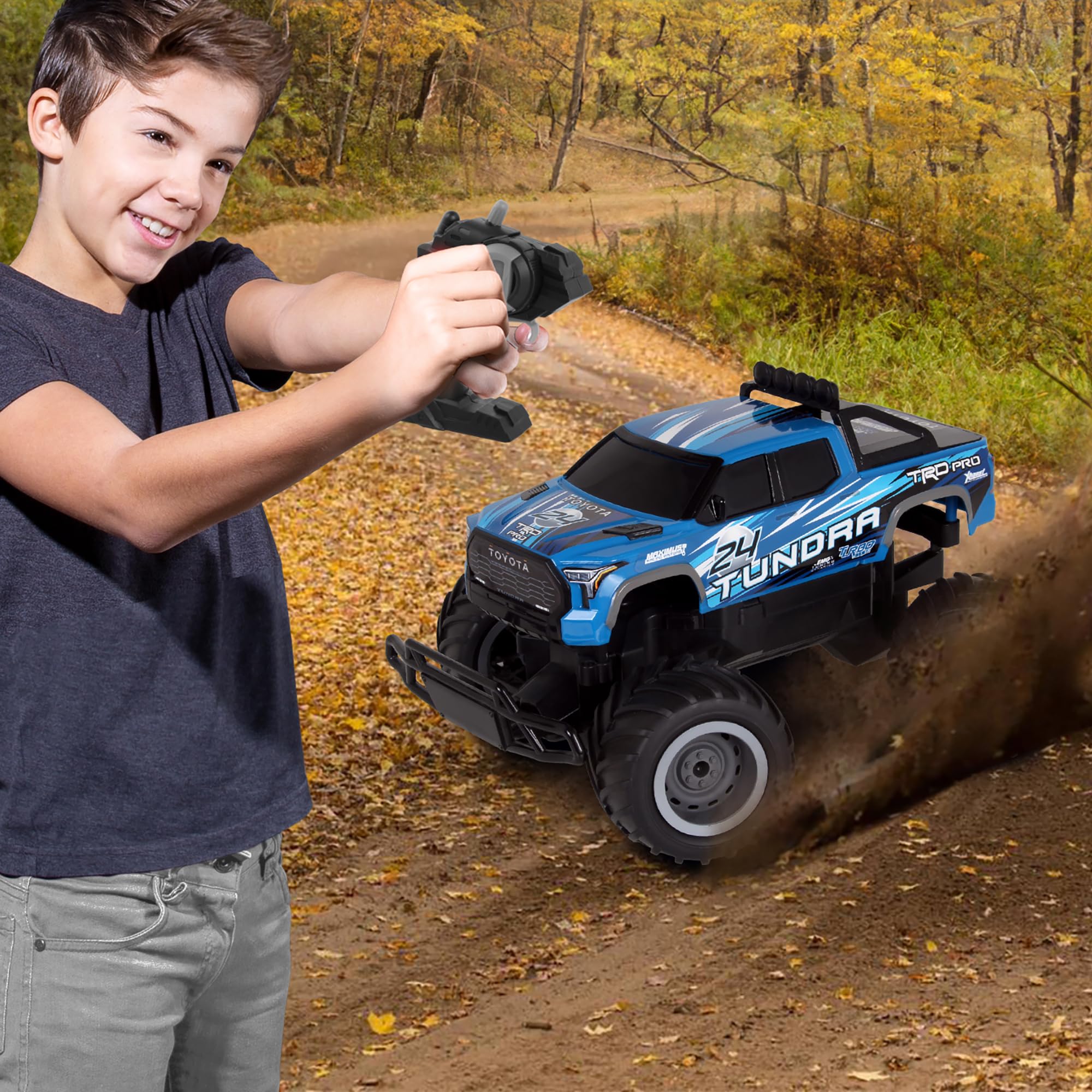 Amazon.co.jp: 平均マシン:RTR RC - トヨタ タンドラ - ブルー