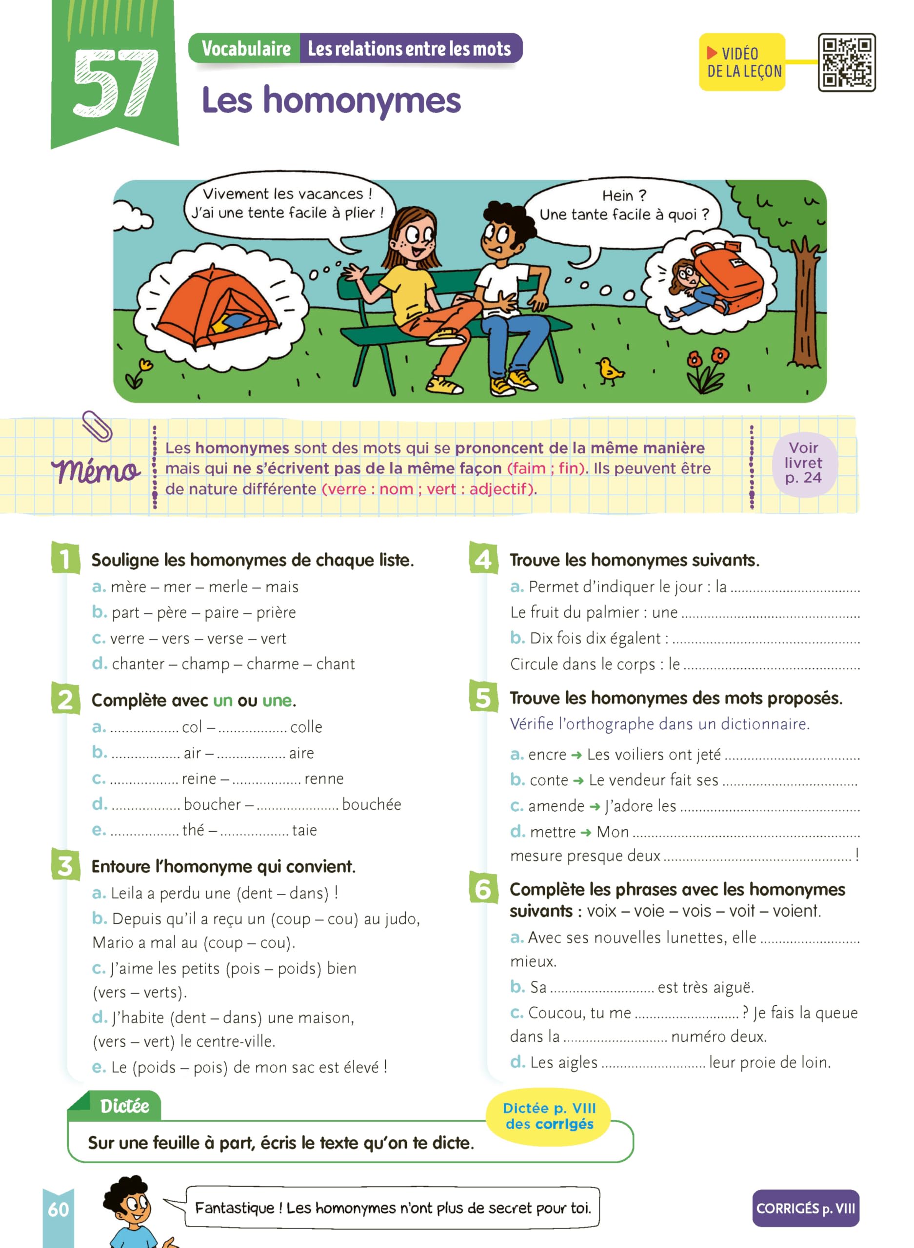 Je Comprends Tout - Français CM1 - 300 exercices progressifs : Grammaire, Conjugaison, Orthographe, Vocabulaire - Leçons en BD et vidéos + Corrigés détachables