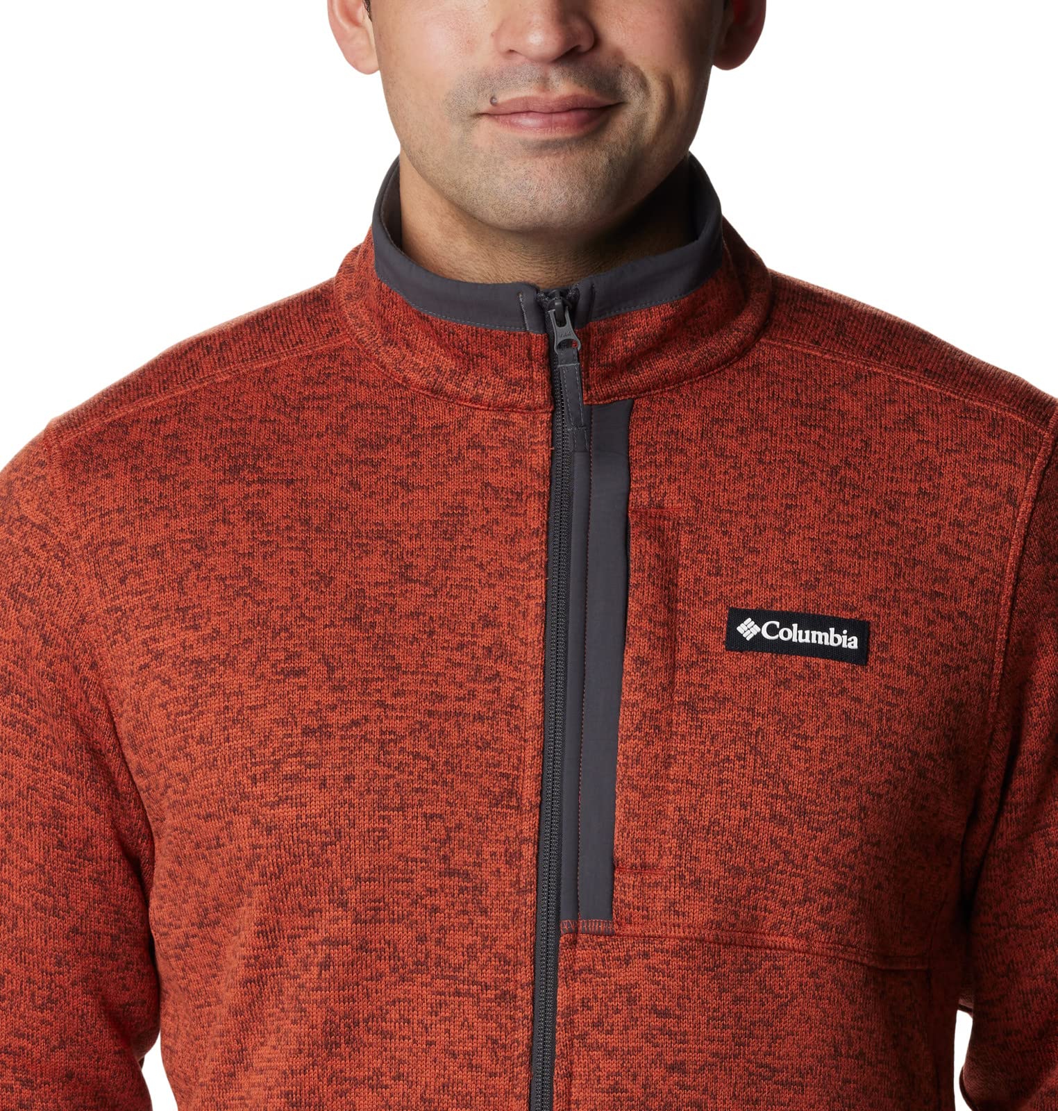 Columbia Herren Sweater Weather Full Zip Fleecejacke mit durchgehendem Reißverschluss
