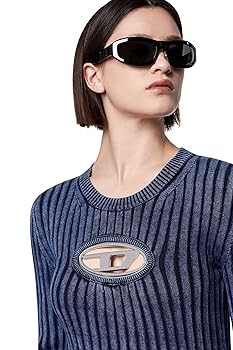 DIESEL リブ編み長袖トップス ブルー XL 81yf6UwEtrL._AC_SY879_.jpg
