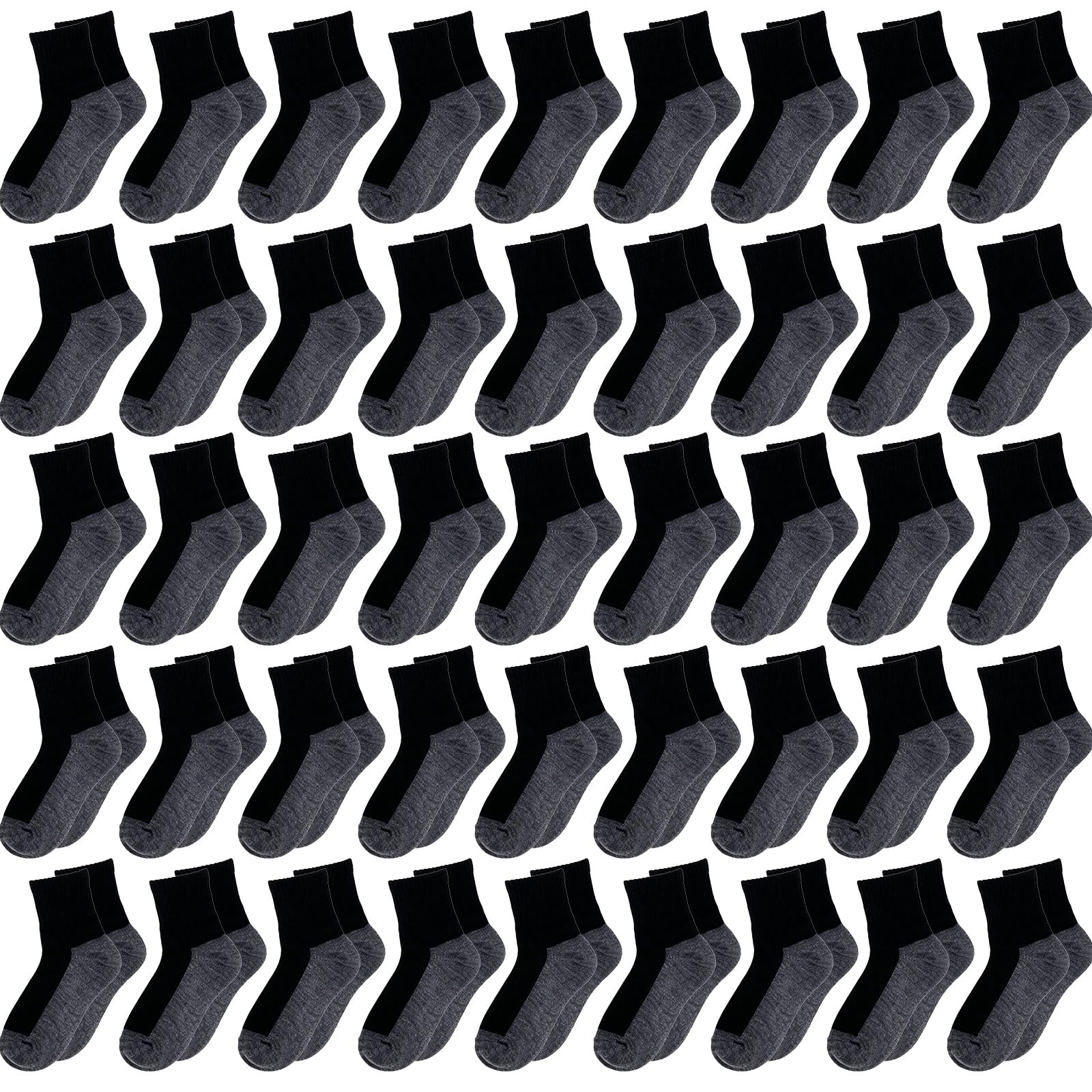 Ramede 100 Pairs Kids Socks Bulk