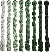 Vista 28 de Hilo de seda 100% natural, hilo de bordado hecho a mano hilo de seda 8 colores 360.9 ft cada uno (100)