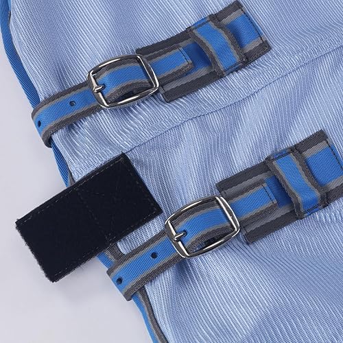 Miniatura 15 de Comfy Mesh Horse Fly Sheet Equine Summer Sheets Stand Neck White 63 Verde