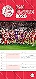 FC Bayern München Fanplaner 2026: Wandkalender für Fans von Bayern München. Planer 2026 mit drei Spalten. Kalender 2026 zum Eintragen von Terminen. 16 x 34,7 cm. (Bundesliga Kalender Heye)