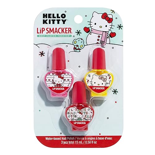Vista 33 de Lip Smacker Trío de esmaltes de uñas de Pascua - Hello Kitty Set de maquillaje Disney Frozen 2