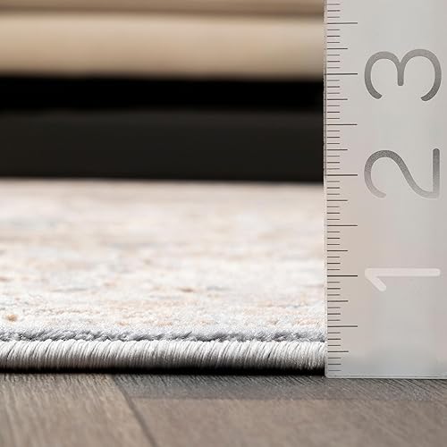 Miniatura 2 de nuLOOM Alfombra vintage Delilah, 3 x 5 pies, beige