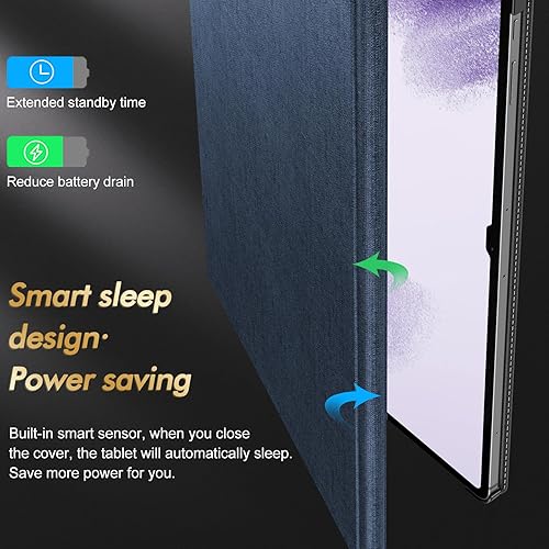 Miniatura 5 de INFILAND Funda para Galaxy Tab S10 UltraS9 UltraS8 Ultra de 14.6 pulgadas, funda de soporte multiángulo compatible con Samsung Galaxy Tab S10