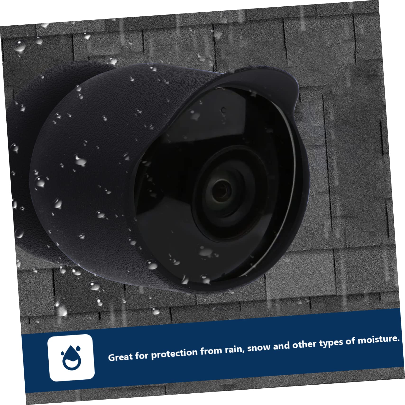Copertura Per Telecamera Di Sicurezza Da 5 Pezzi Copertura Antipioggia Per Telecamera Custodia Protettiva Antipioggia Per Esterni Resistente Alle Intemperie