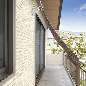 Amazon | タカショー 日よけ クールシェード エアー モカ 1.8×2m Amazon | タカショー 日よけ クールシェード エアー モカ 1.8×2m