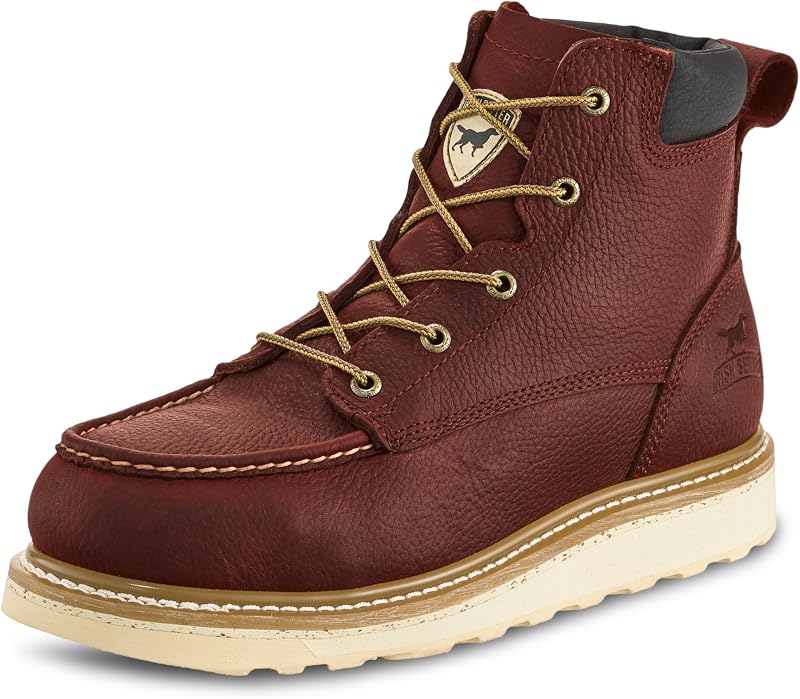 Irish Setter Ashby 6" Mens Soft Toe Work Boot | Water Resistant, Uninsulated