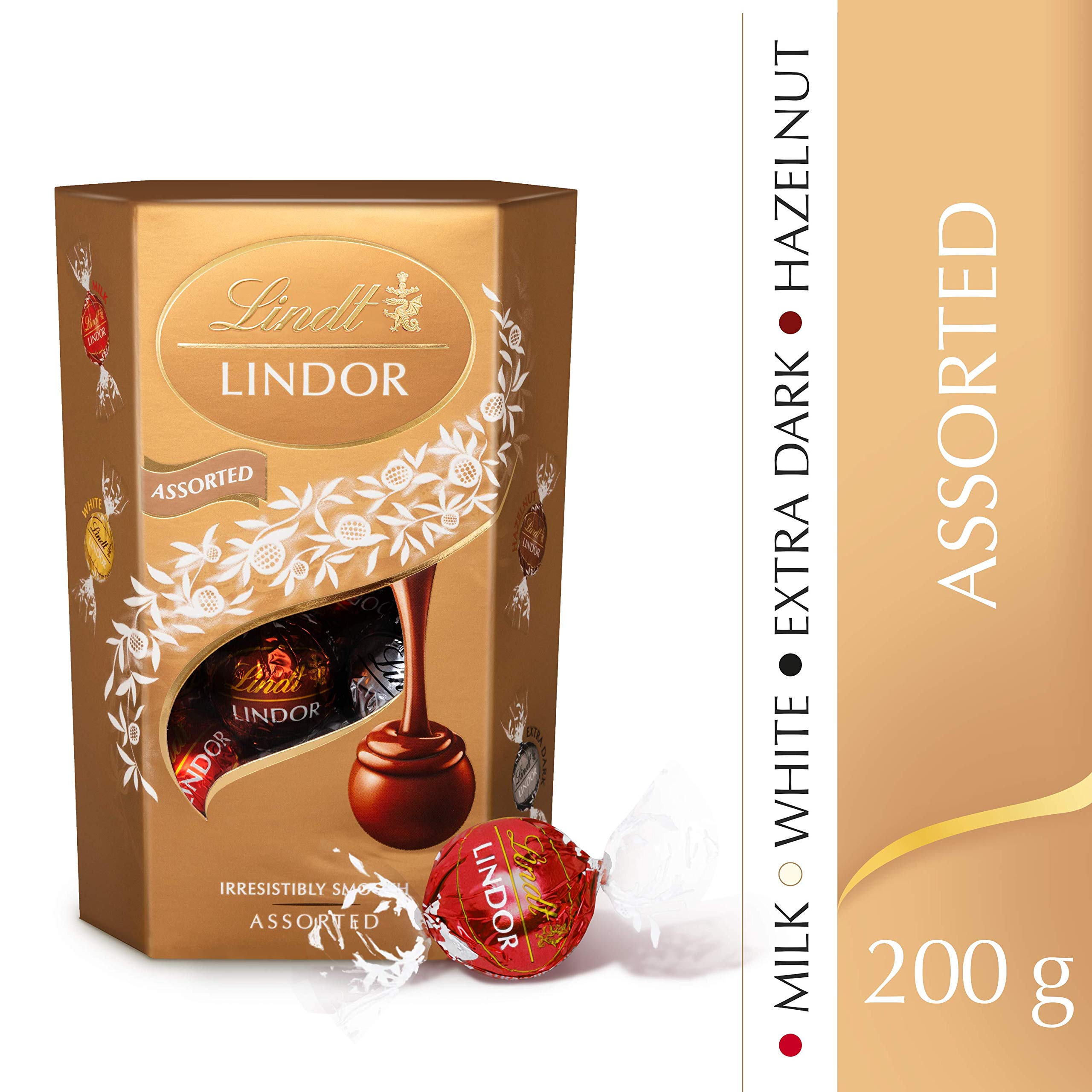 Buy Lindt Lindor Assorted Chocolate Truffles Box, 200g Online at