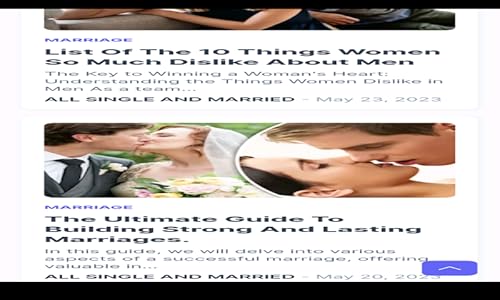 Marriage and Relationship