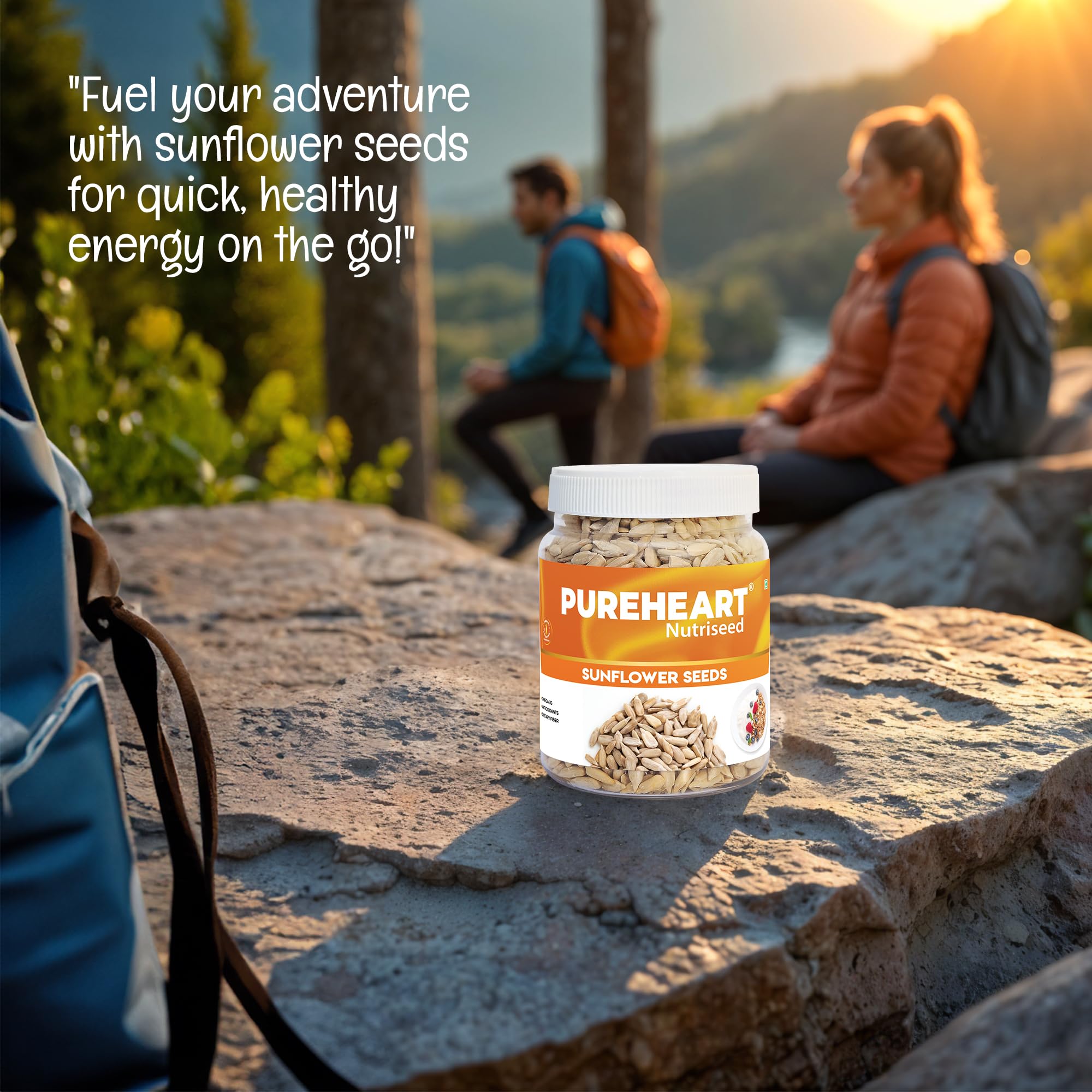 Pureheart Premium Raw Sunflower Seeds for Eating 250 gm - Protein, Fibre and Antioxidants Rich Superfood for Heart Health, Immune Support, Healthy Diet Snack 2
