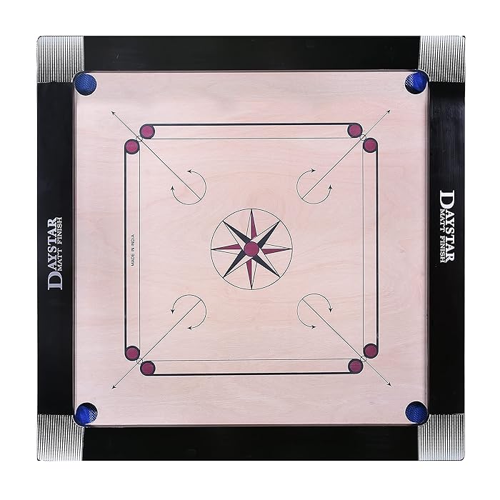 Buy DAYSTAR Superior Matte Finish 36 inch Carrom Board Tournament
