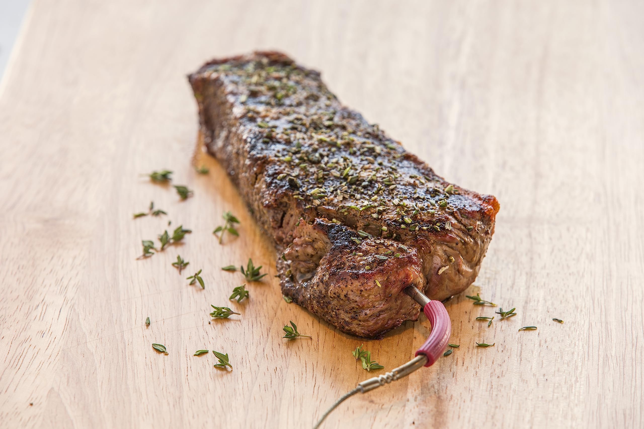 Weber iGrill/Connect Smart Grilling Hub Messfühler für Grillgut, bis 300° C, zur Temperaturüberwachung von Fleisch oder Fisch, 1 Stück - Silber (7212) (Packung mit 2)