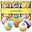 Lagunamoon Bath Bombs Gift Set, 6 Piece XXL Handmade Fizzy Shower Bombs with Essential Oils, Coconut Oil to Moisturize Dry Skin - Relaxing Spa Day for Women, Men, Kids - Birthday, Anniversary