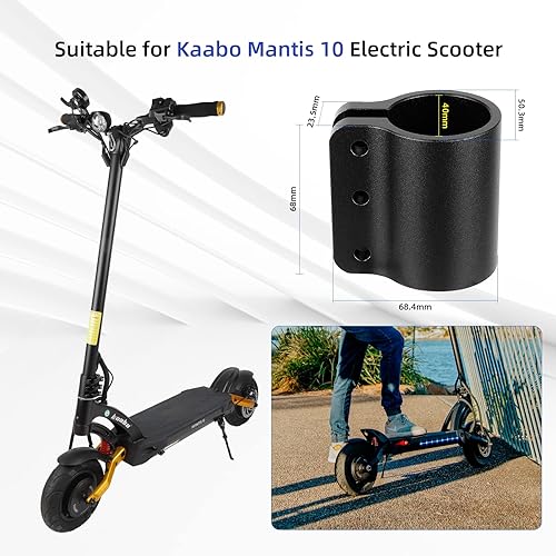 Miniatura 2 de ulip Patinetes eléctricos Abrazadera plegable Varilla vertical Piezas de bloqueo resistentes aprietan accesorios de abrazadera para Kaabo Mantis 10