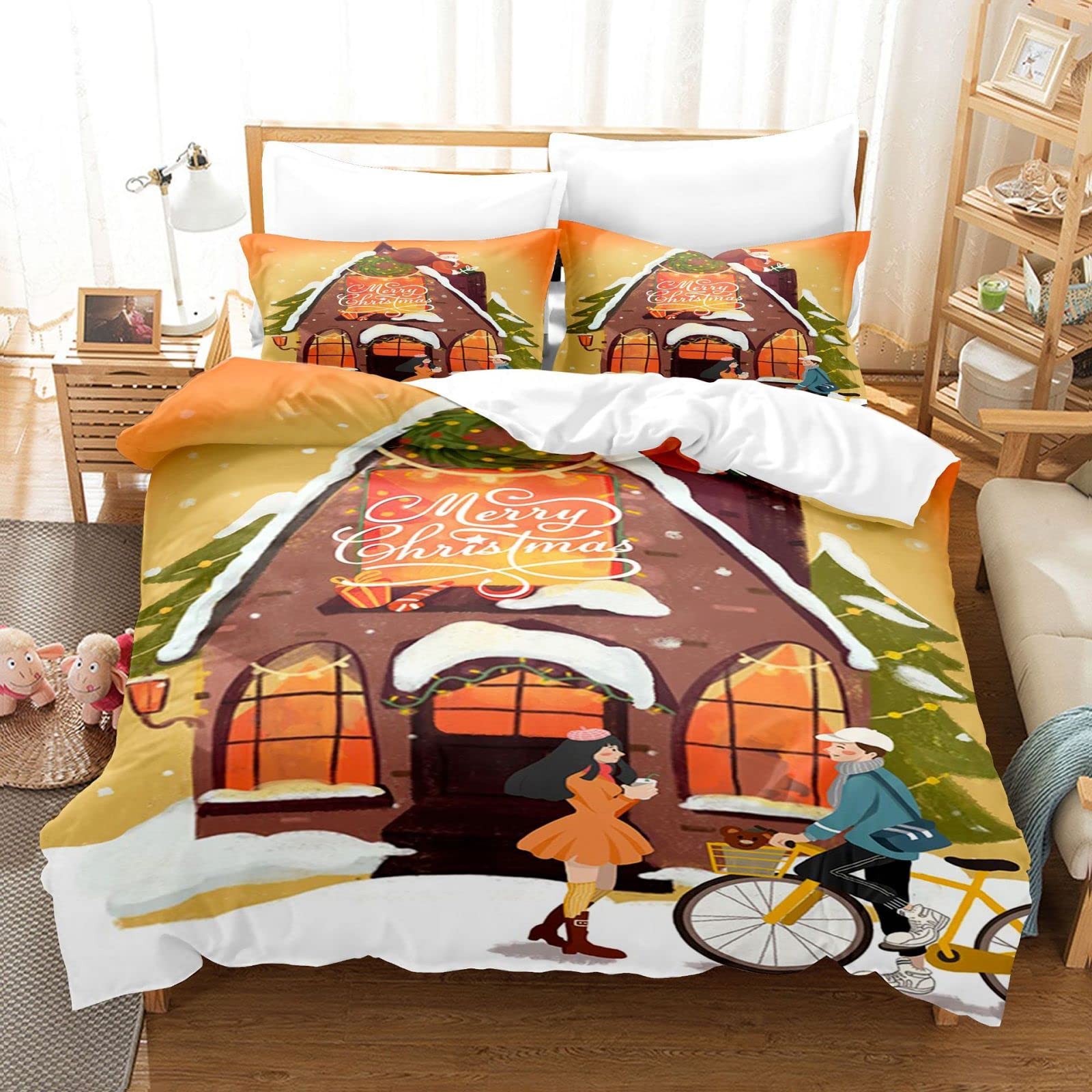 Amazon.co.jp: ナイトメアー・ビフォア・クリスマス 掛け布団セット 3