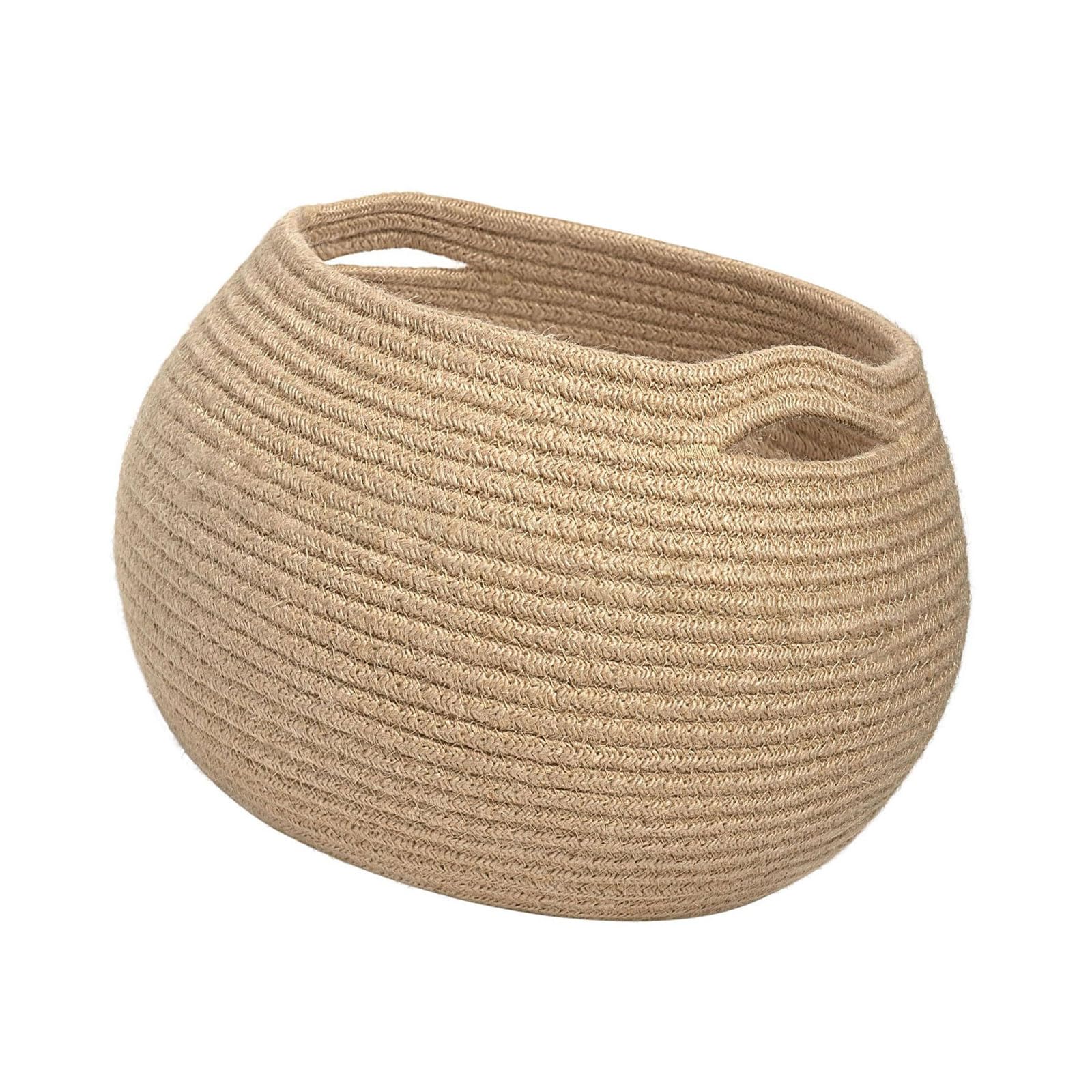 Panier rangement en forme de pot et accessoires de décoration en jute pour chambre bébé
