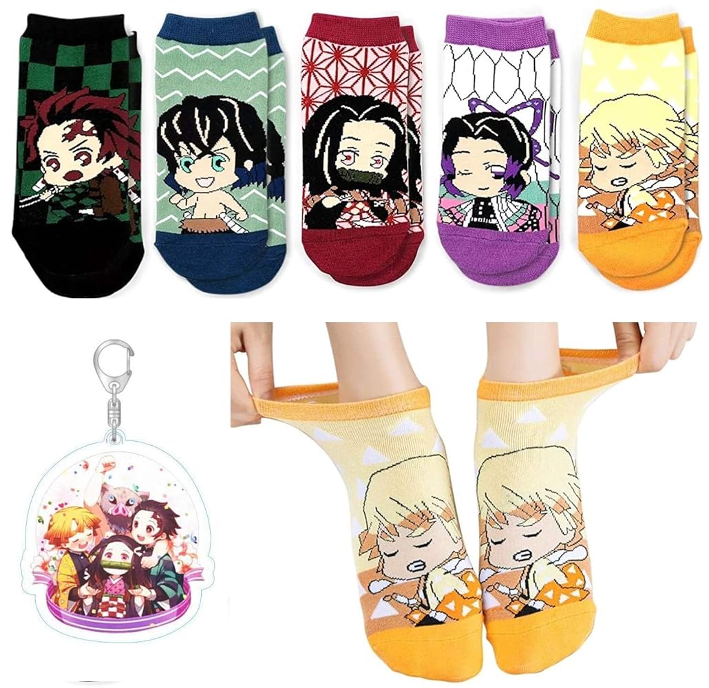 新品★鬼滅の刃【伊黒小芭内】キャラソックス★靴下 新品☆鬼滅の刃【伊黒小芭内】キャラソックス☆靴下