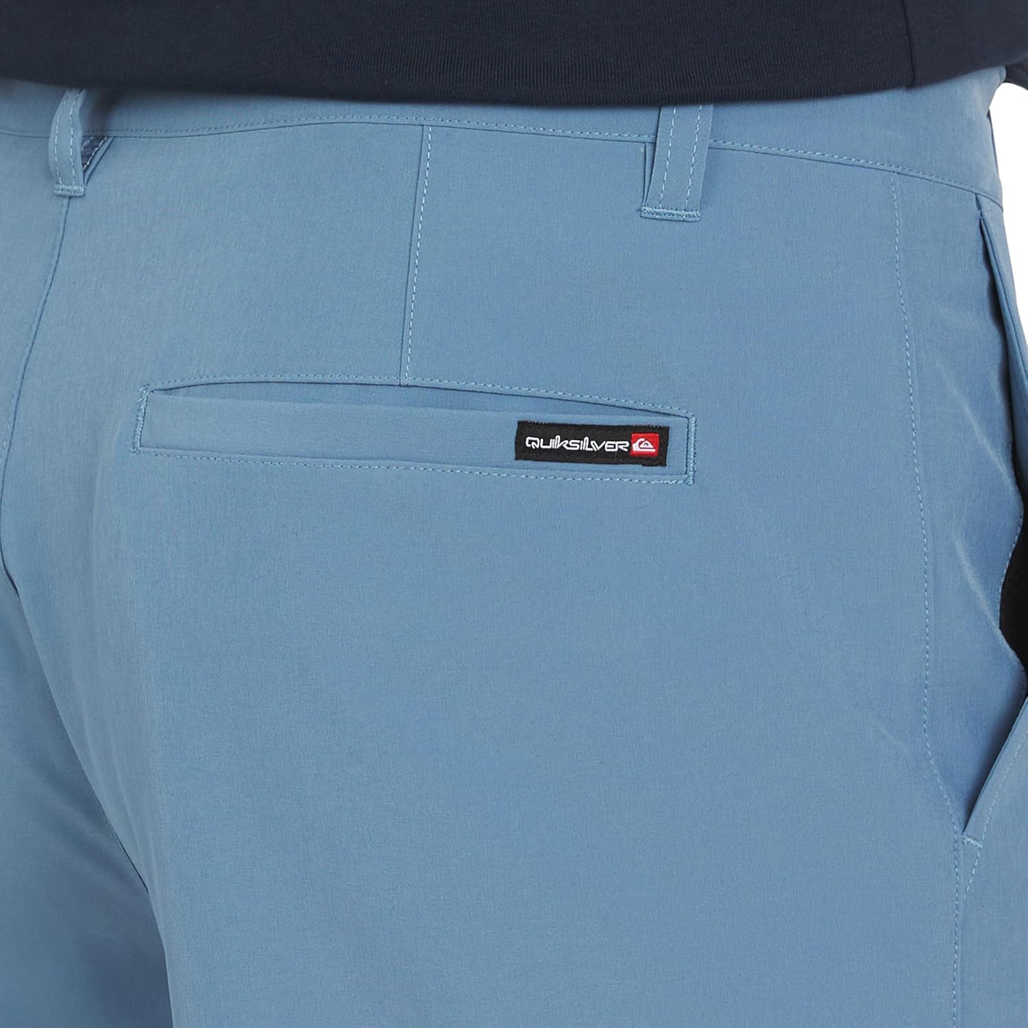 Quiksilver Mens Regular Fit Fixed Waist Water Friendly Active Hybrid Shorts - Image 2