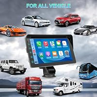 WSRADIOKITS Wireless Apple CarPlay Android autórádió érintőképernyős multimédia lejátszó GPS navigáció 7