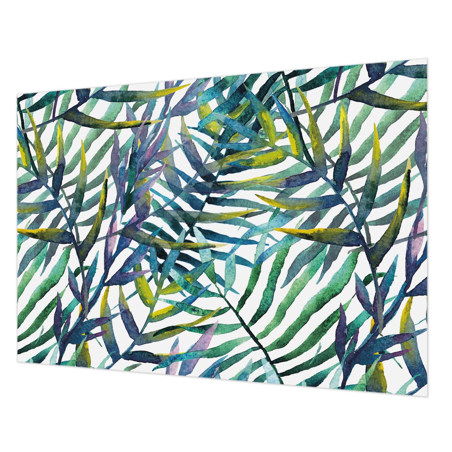 Papier peint panoramique intissé haute qualité Tulup végétation exotique 208 cm