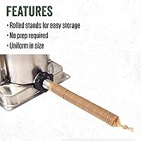 Vista 4 de LEM Products tripa artificial ahumada comestible a base de colágeno, 19mm