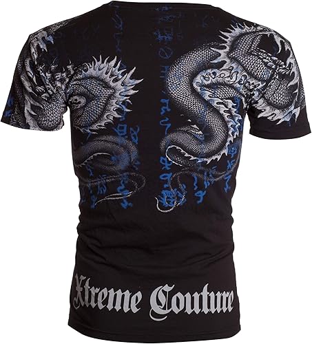 Miniatura 2 de Xtreme Couture by Affliction Camiseta Hombre Double UP Negro