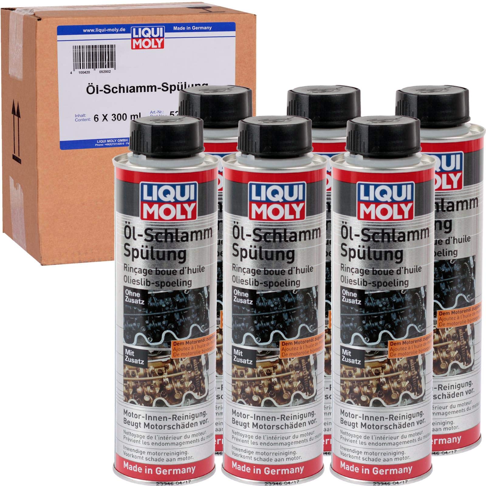 Liqui Moly 5200 - Acondicionador de aceite y lodo para motor, 300 ml