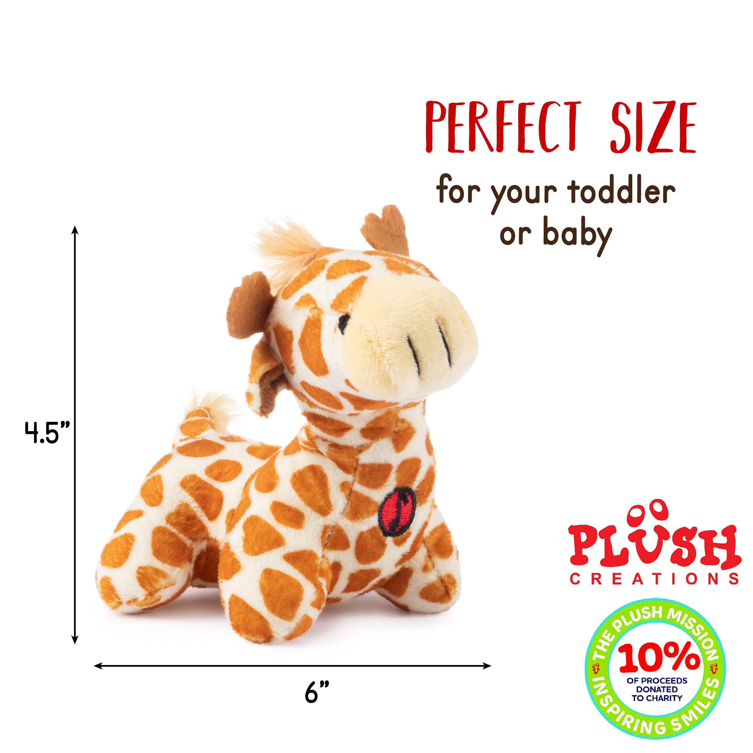 Plush Jungle Animals Toys for Toddlers 4 Plush Talking Animals A